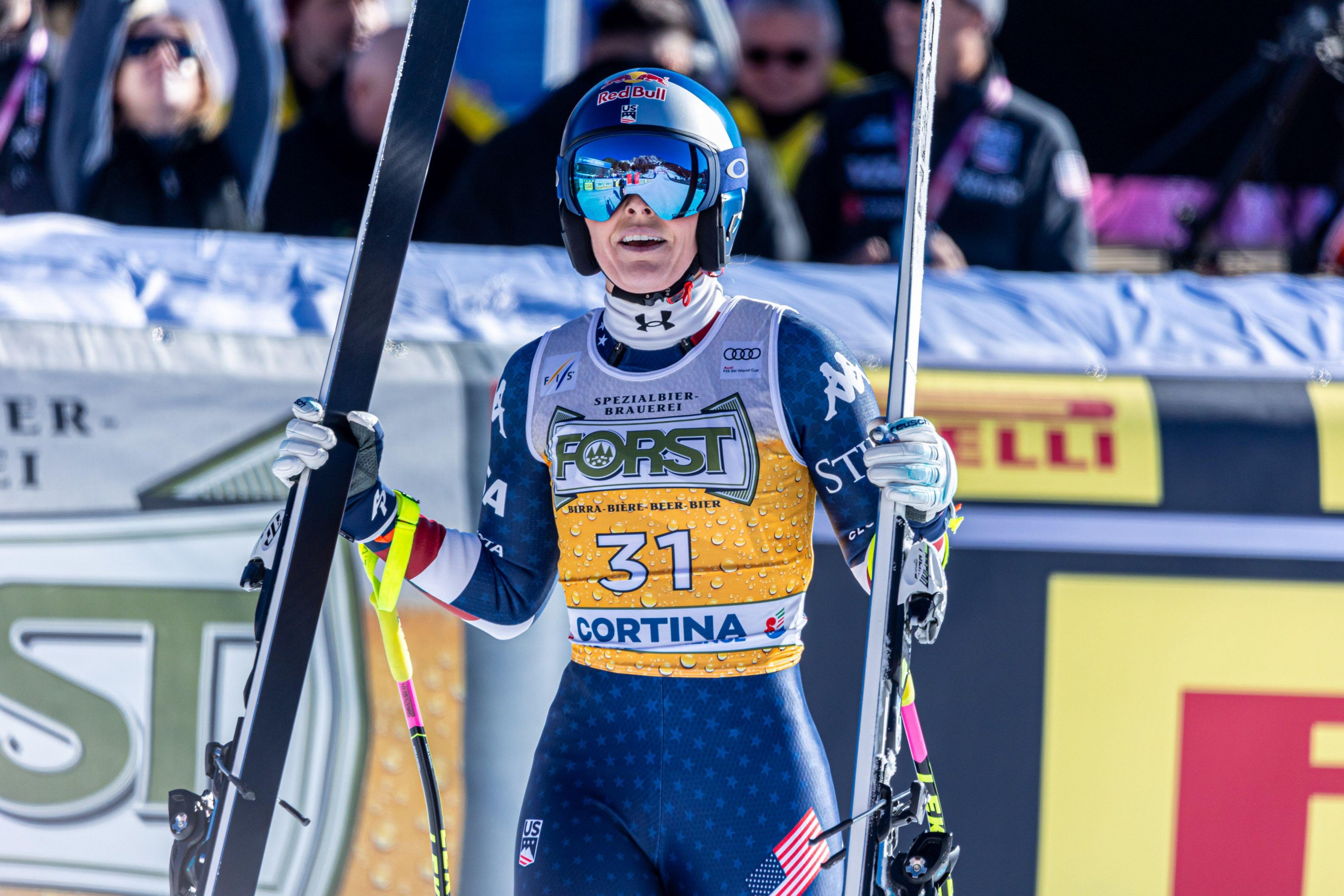 Descente de St. Moritz : Lindsey Vonn entre dans la légende à 41 ans